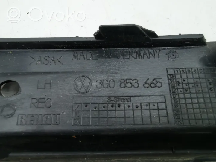 Volkswagen PASSAT B8 Priešrūkinio žibinto apdaila/ grotelės 3G0853665