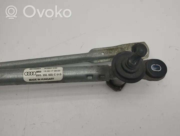 Audi A5 Mechanizm i silniczek wycieraczek szyby przedniej / czołowej 8W6955023C