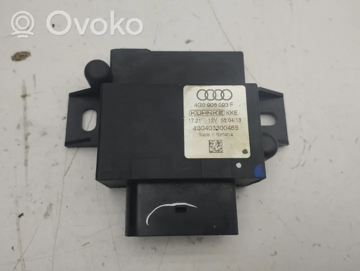 Audi A7 S7 4G Polttoaineen ruiskutuspumpun ohjainlaite/moduuli 4G0906093F