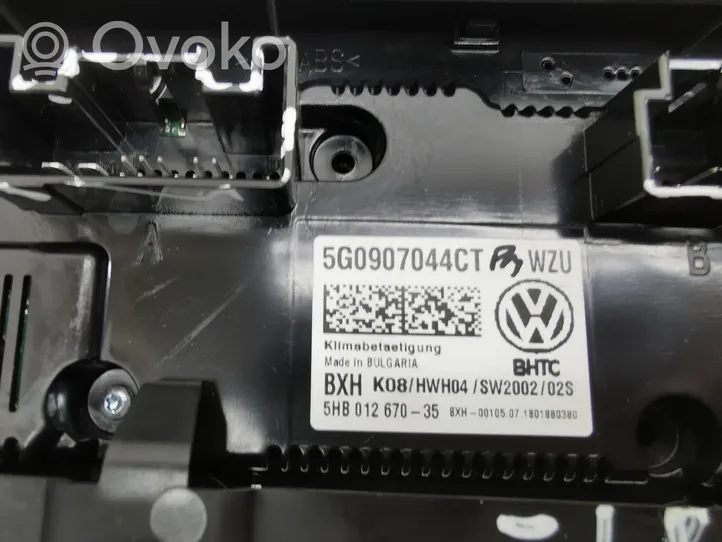 Volkswagen T-Roc Panel klimatyzacji 5G0907044CT