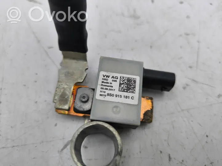 Audi A5 Câble négatif masse batterie 8S0915181C