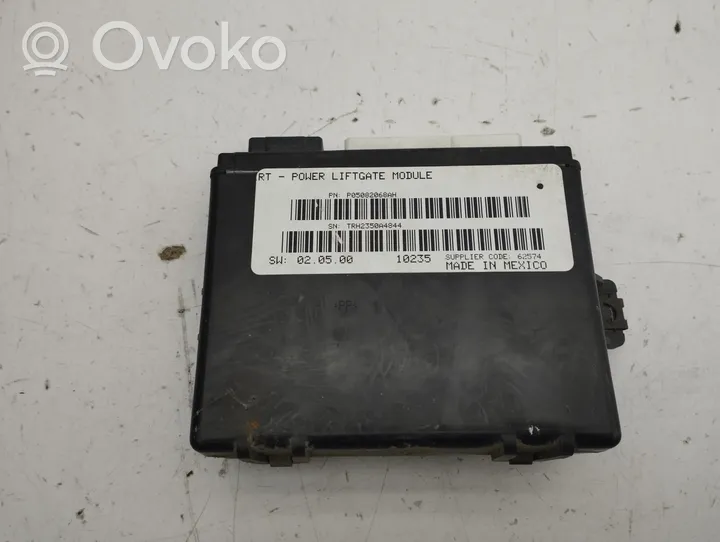 Chrysler Town & Country V Tailgate/trunk control unit/module P05082068AH