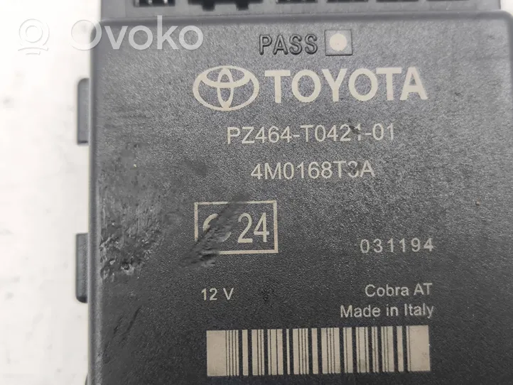 Toyota Avensis T250 Блок управления парковки 4M0168T3A