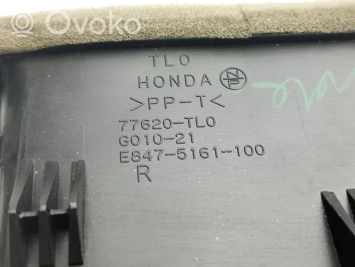 Honda Accord Boczna kratka nawiewu deski rozdzielczej 77620TL0G01021