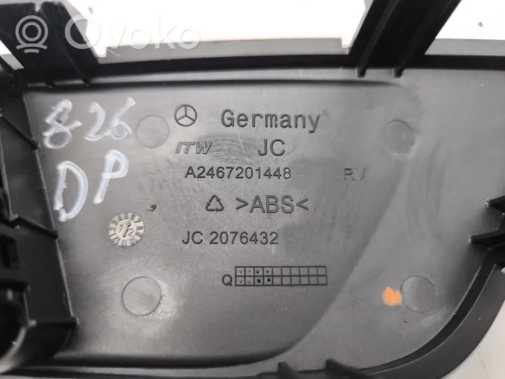 Mercedes-Benz B W246 W242 Klamka wewnętrzna drzwi przednich A2467201448