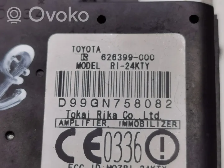 Toyota Prius (XW20) Užvedimo kortelės skaitytuvas 626399000
