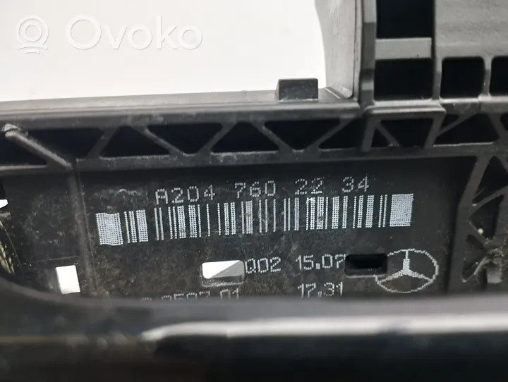 Mercedes-Benz B W246 W242 Klamka zewnętrzna drzwi przednich A2047602234