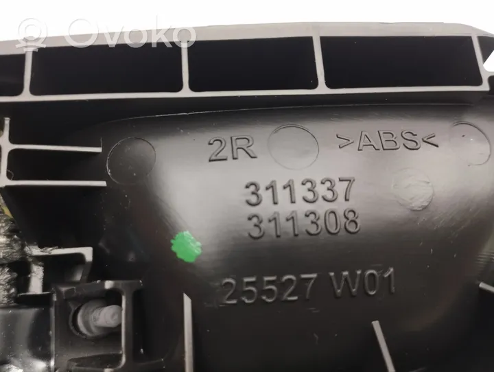 Peugeot 3008 II Klamka wewnętrzna drzwi tylnych 311337