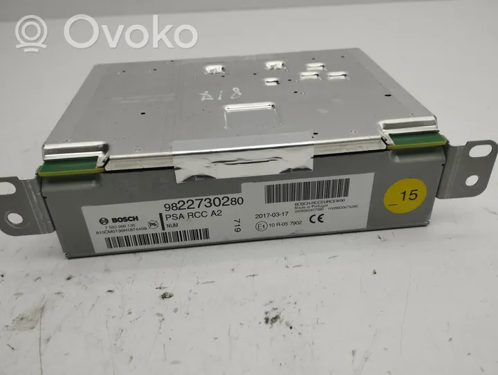 Peugeot 3008 II Radio / CD/DVD atskaņotājs / navigācija 9822730280