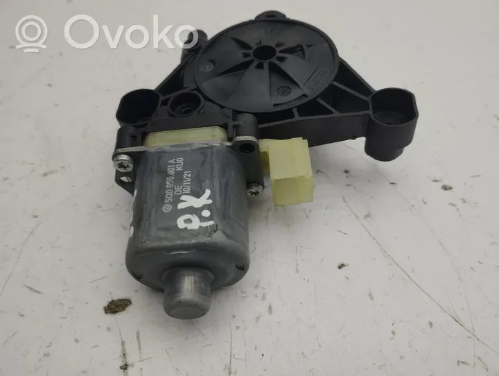 Volkswagen Golf VIII Front door window regulator motor 5Q0959801A