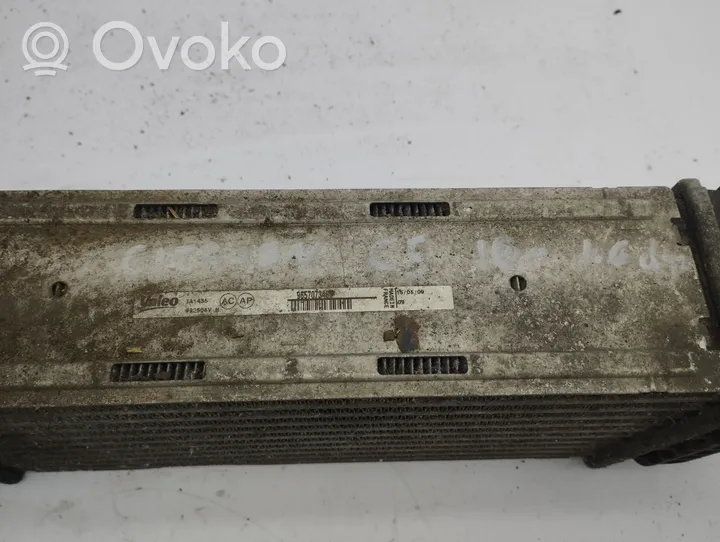 Citroen C5 Chłodnica powietrza doładowującego / Intercooler 9657073480