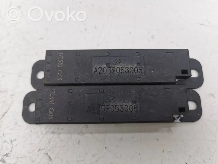 Mercedes-Benz E W213 Keyless go vadības bloks A2059053005