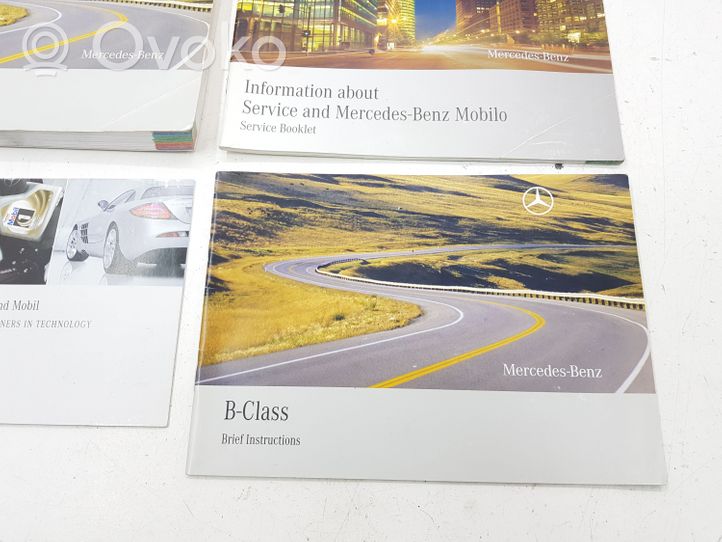 Mercedes-Benz B W245 Libretto di servizio dei proprietari 2455841782