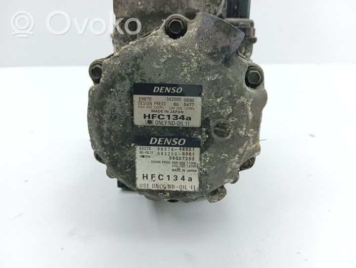 Lexus RX 330 - 350 - 400H Ilmastointilaitteen kompressorin pumppu (A/C) 8837048021