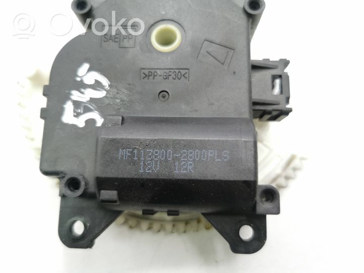 Toyota Auris E180 Tuloilmaventtiilin käyttömoottori MF1138002800