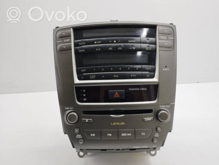 Lexus IS 220D-250-350 Panel / Radioodtwarzacz CD/DVD/GPS 8612053400