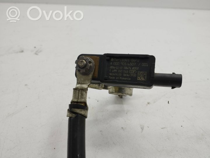 Mercedes-Benz E W213 Cable negativo de tierra (batería) A0009056507