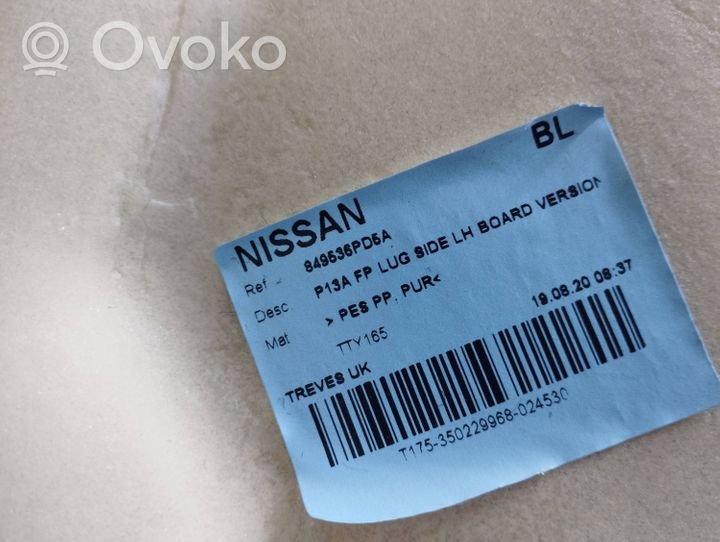 Nissan Juke II F16 Tavaratilan sivuverhoilu 849536PD5A