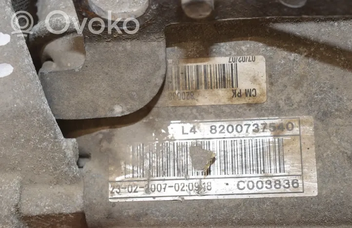 Renault Laguna II Manual 6 speed gearbox 8200737540