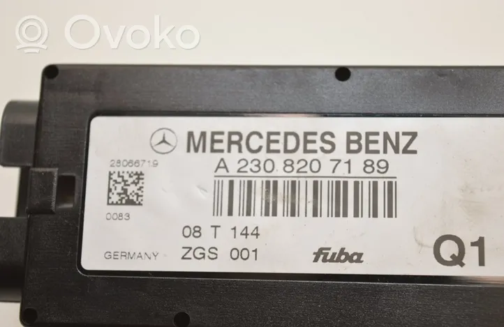 Mercedes-Benz SL R230 Antenos stiprintuvas ZGS001