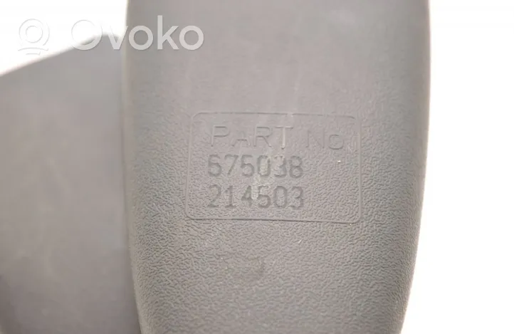 Volvo XC70 Klamra środkowego pasa bezpieczeństwa fotela tylnego 675038