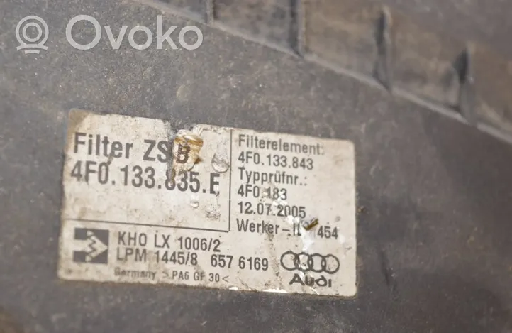 Audi A6 S6 C6 4F Oro filtro dėžė 4F0133835E