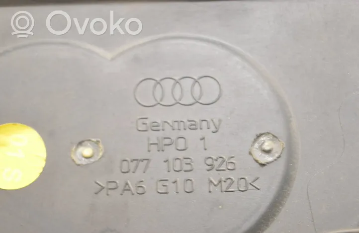 Audi A8 S8 D3 4E Couvercle cache moteur 077103926