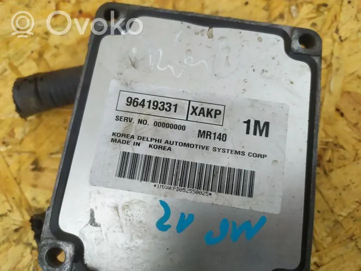 Chevrolet Nubira Komputer / Sterownik ECU silnika 96419331