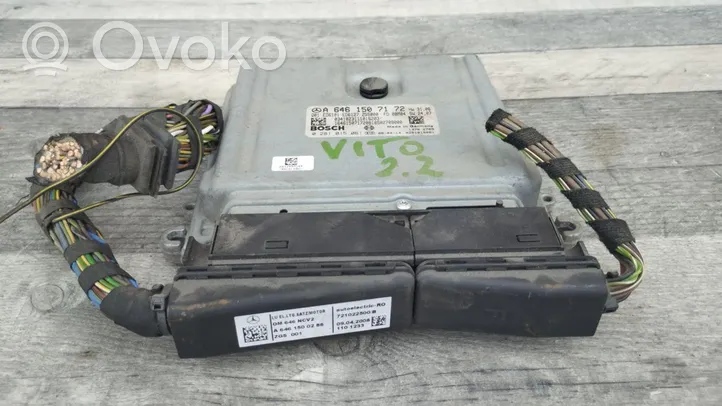 Mercedes-Benz Vito Viano W638 Centralina/modulo motore ECU A6461507172