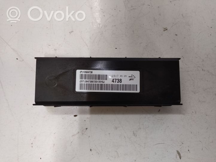 Opel Insignia A Gaisa kondicionēšanas / salona apsildes vadības bloks 13584738