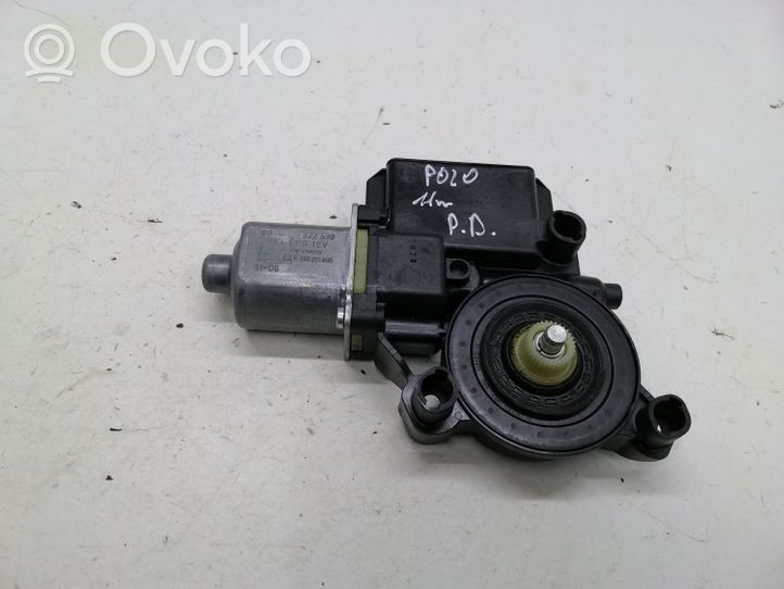 Volkswagen Polo V 6R Moteur de lève-vitre de porte avant 6R0959802AB