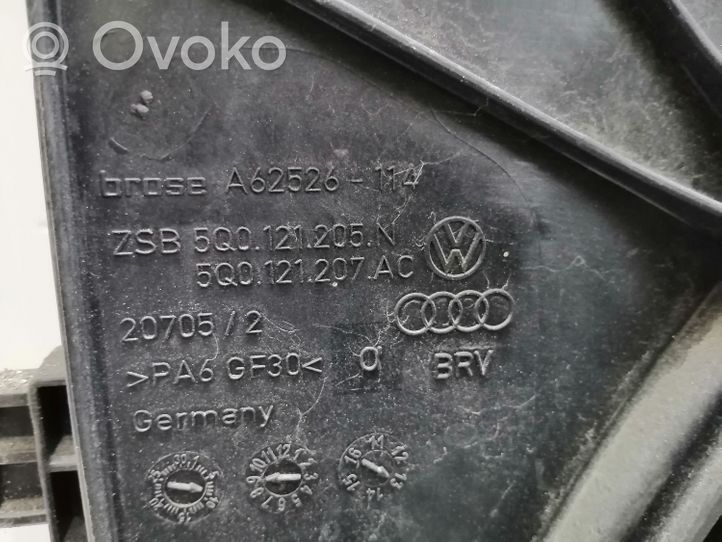 Skoda Octavia Mk3 (5E) Ventilateur de refroidissement de radiateur électrique 5Q0121205N