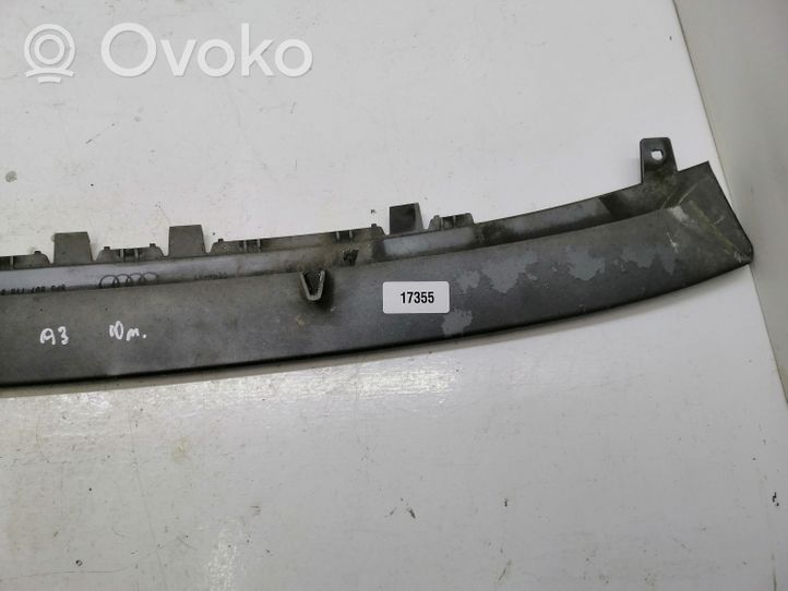 Audi A3 S3 A3 Sportback 8P Front bumper lip 8P0807110D