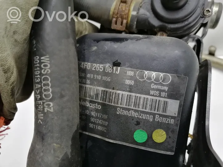 Audi A6 S6 C6 4F Unité de préchauffage auxiliaire Webasto 4F0265081J