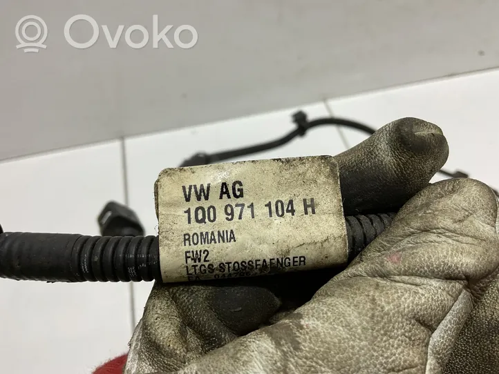 Volkswagen Eos Parking sensor (PDC) wiring loom 1Q0971104H