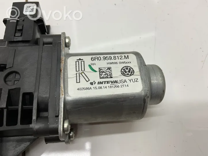 Volkswagen Jetta VI Takaoven ikkunan nostomoottori 6R0959812M