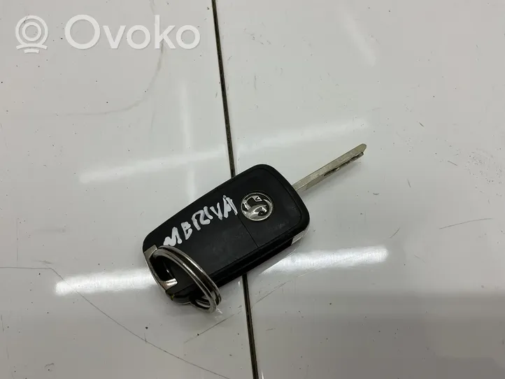 Opel Meriva B Užvedimo raktas (raktelis)/ kortelė 13500226