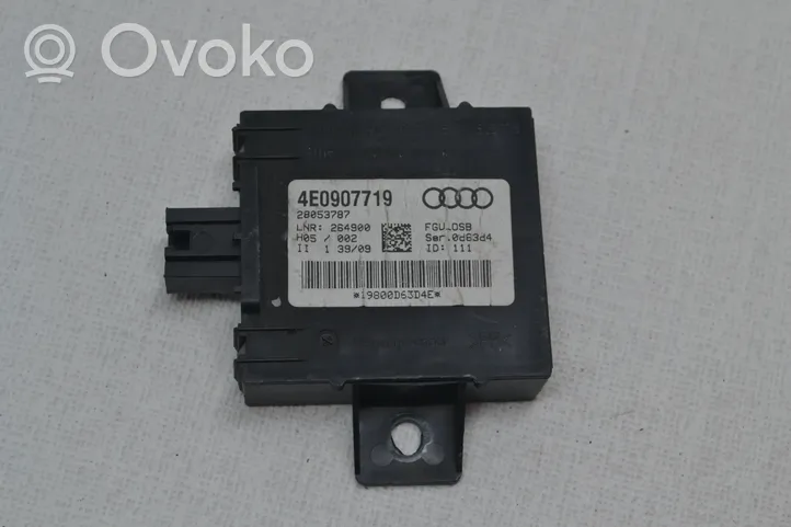 Audi A8 S8 D3 4E Hälytyksen ohjainlaite/moduuli 4E0907719