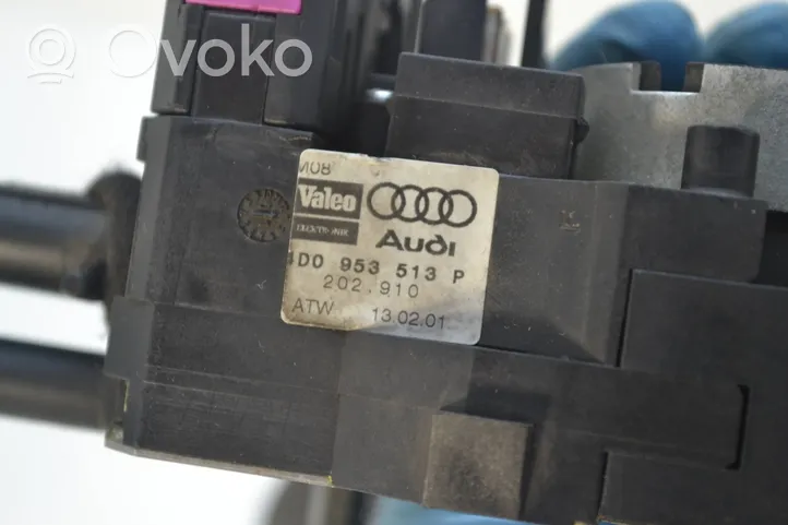 Audi A8 S8 D3 4E Interruptor/palanca de limpiador de luz de giro 4D0953513P