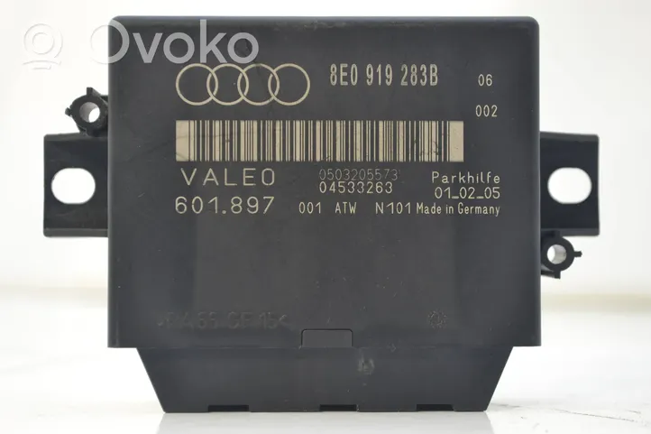 Audi A4 S4 B7 8E 8H Unidad de control/módulo PDC de aparcamiento 8E0919283B