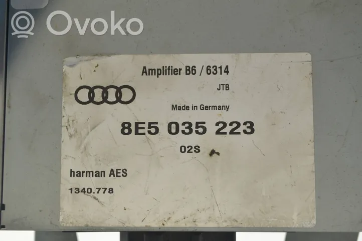 Audi A4 S4 B7 8E 8H Vahvistin 8E5035223