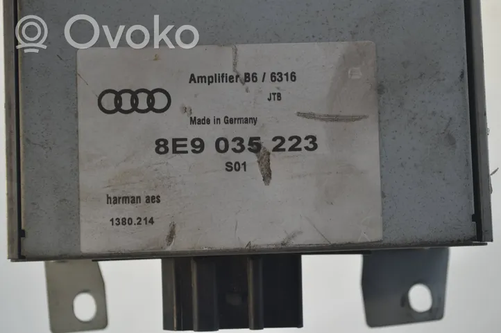 Audi A4 S4 B7 8E 8H Звукоусилитель 8E9035223