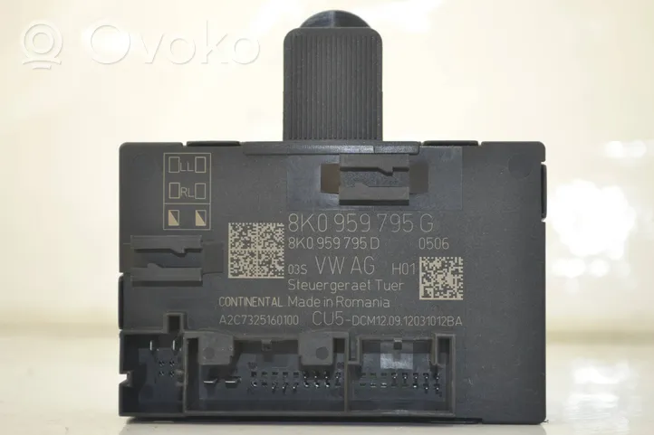 Audi A4 S4 B8 8K Oven ohjainlaite/moduuli 8K0959795D