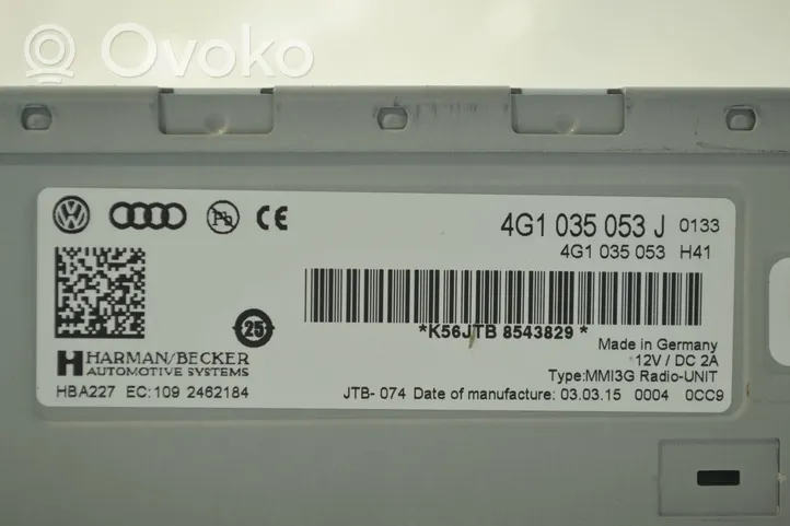 Audi Q5 SQ5 Moduł / Sterownik komfortu 4G1035053J