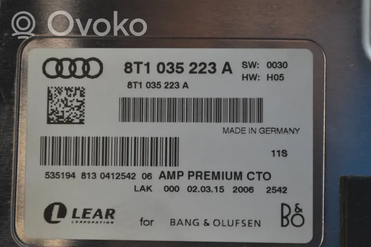 Audi Q5 SQ5 Amplificateur de son 8T1035223A