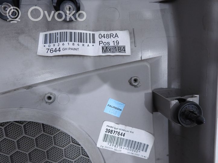 Volvo V50 Coupe-mallin takaosan koristelista 39877644