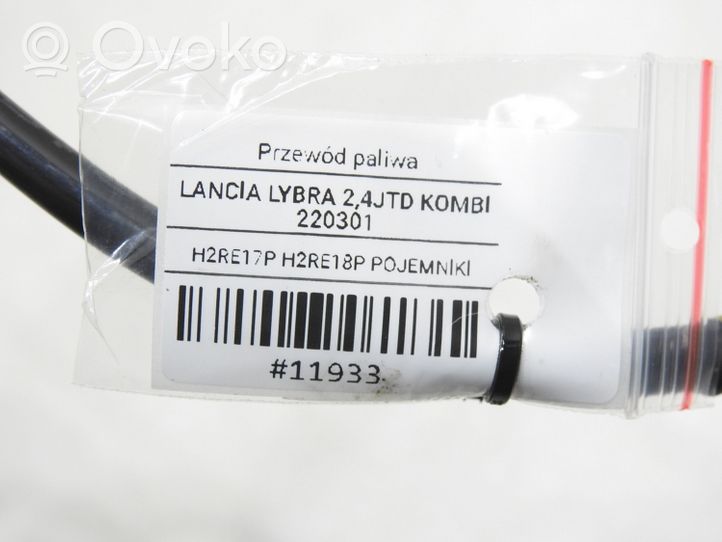 Lancia Lybra Tuyau d'alimentation conduite de carburant 7578332