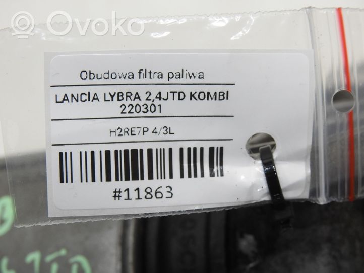 Lancia Lybra Boîtier de filtre à carburant 145571100