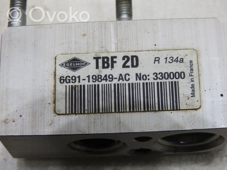 Ford S-MAX Air conditioning (A/C) expansion valve 6G91-19849-AC