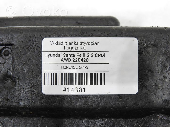 Hyundai Santa Fe Element schowka koła zapasowego 09149-2B070